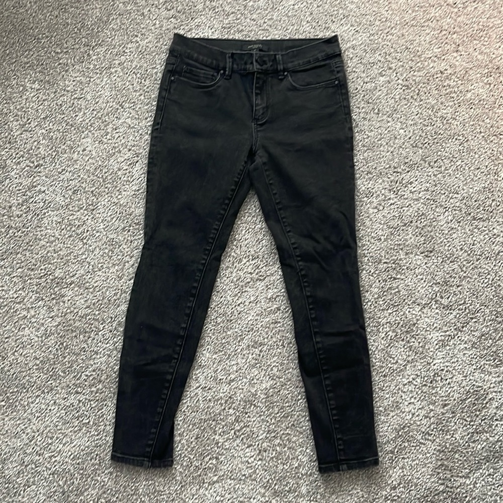 Ann Taylor Petite Black Skinny Jeans - Size 4P